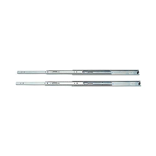 3-Stage Pull Side-Mounted Slide Rail Budget Version (Full Extension) 3618-450 Left and Right 1 Set