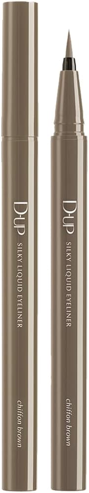Жидкая шелковистая подводка для глаз Dee-up WP Chiffon Brown (1 шт.), фото 4