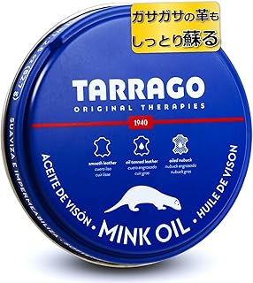 Tarrago 革製品 手入れ 大容量 ミンクオイル 100ml 革用 レザークリーム 靴磨き 革靴 柔らかくする クリーム 革ジャン オイル バッグ ブーツ レザークリーナー レザー ジャケット グローブ メンテナンス