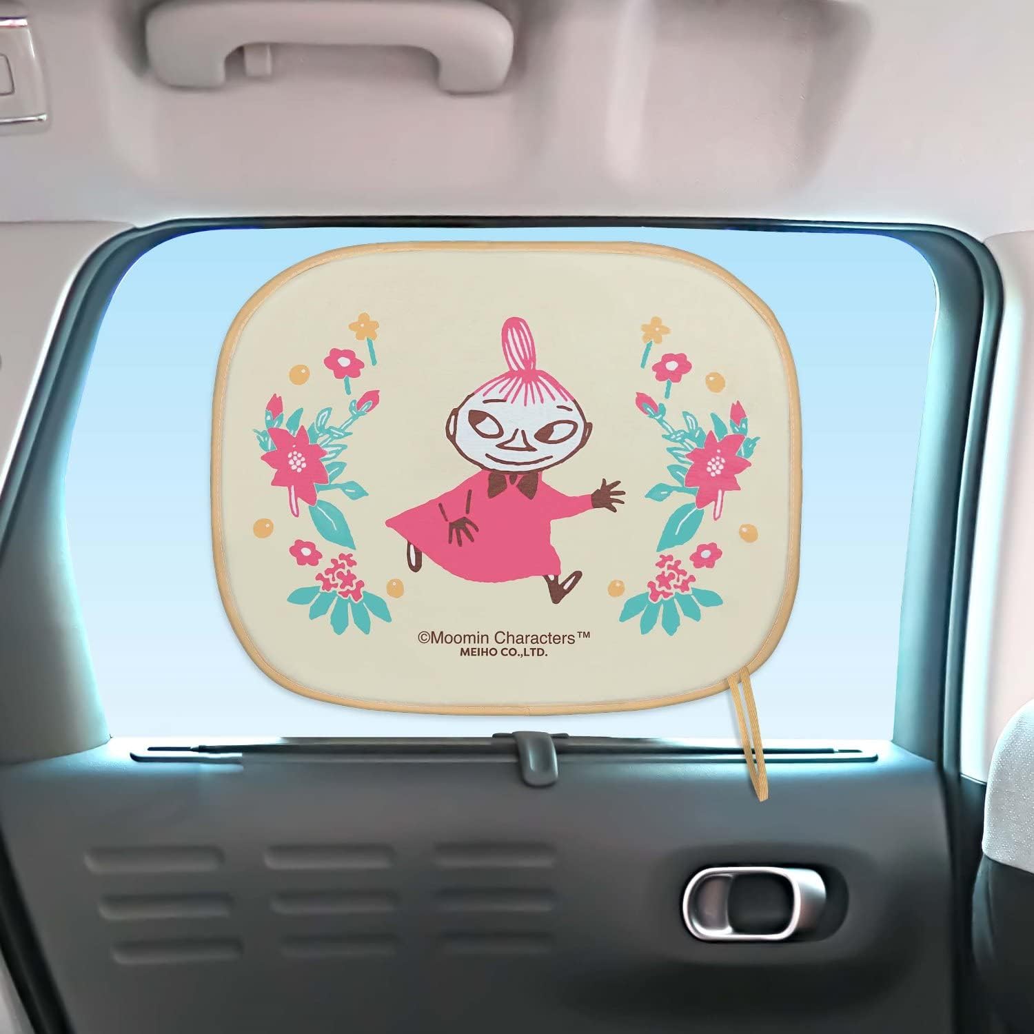 Солнцезащитный козырёк Meiho MOOMIN Little My Mini, без присосок, набор из 2 шт, FS049, фото 2
