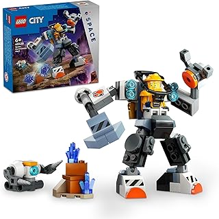 レゴ(LEGO) シティ 作業用スペースメカスーツ おもちゃ 玩具 プレゼント 誕生日 ブロック 知育 クリスマス 男の子 女の子 子供 6歳 7歳 8歳 9歳 宇宙 60428