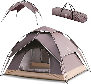 【ＣＯＭＦＯＲＴ ＺＯＮＥ】 テント ワンタッチテント 3人 4人用 二重層 フルクローズ 簡単設営 折りたたみ テント ワンタッチ UV加工 防水 軽量 収納袋付き 持ち運び便利 簡易テント ソロキャンプ 公園 運動会 釣り 防災 アウトドア キャンプ テント