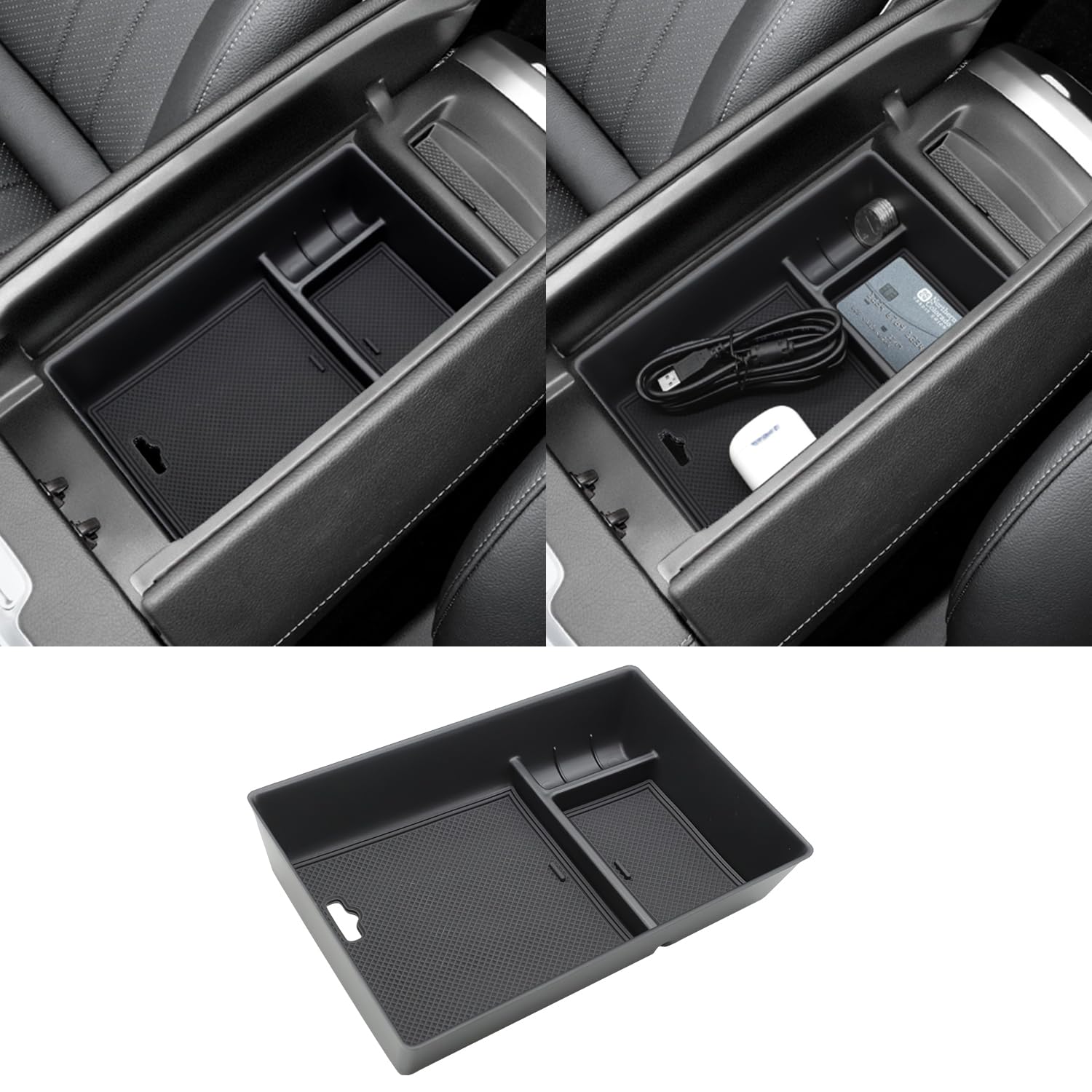 2023 Mercedes Benz EQE350 Center Console Accessories Organizer Armrest Storage Box Insert Tray Fit Mercedes Benz EQE350 EQE350+ EQE500 EQS 450+ 400 580 AMG 2023+ Interior Accessories