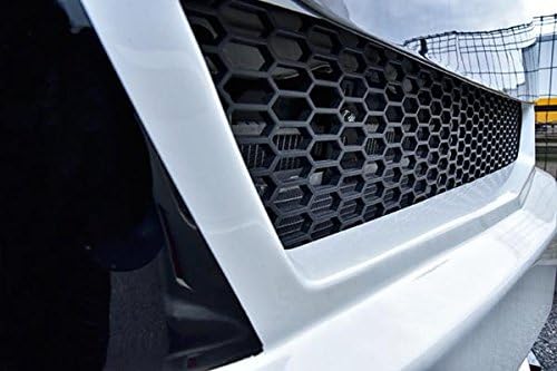 SUNRISE 27404 Универсальная решетчатая сетка Euro Honeycomb из черного ABS PP размером 1227 × 403 мм для крепления к воздуховодам и т.д., фото 4