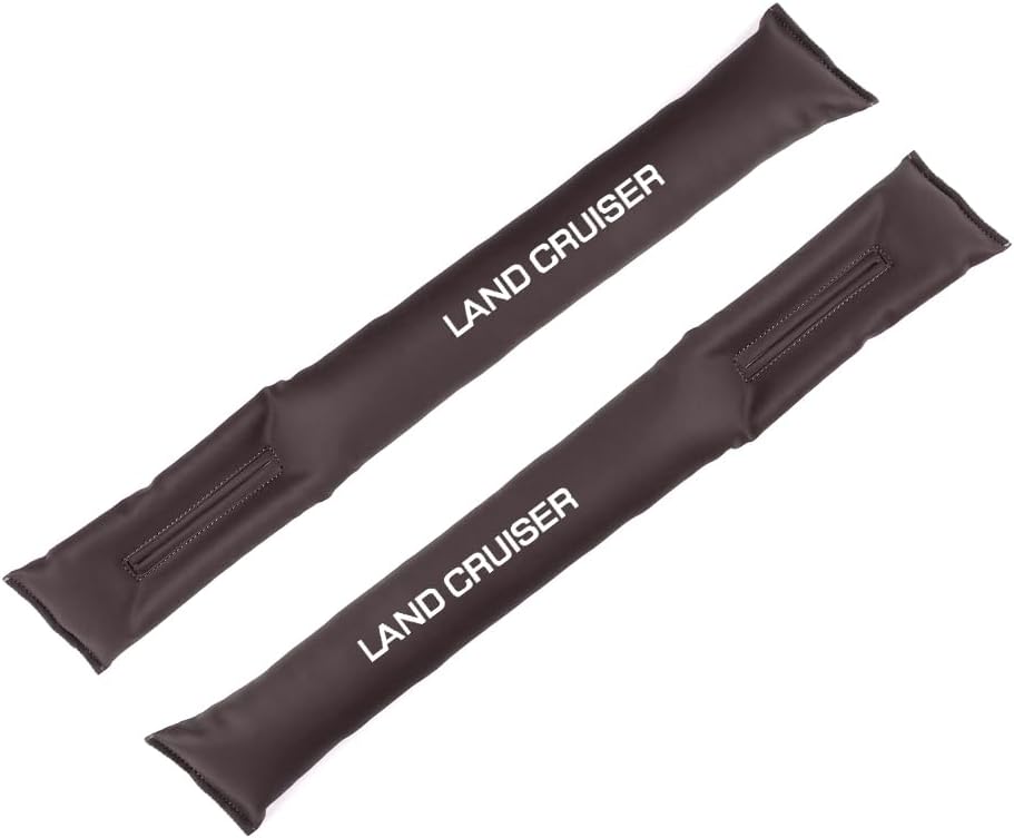 Подушка Land Cruiser Gap cushion Fill gap 250 300 70 Защита от падения Боковая консоль автокресла 2 детали интерьера / Предотвращают падение смартфонов и ключей, оставление мелких предметов, Изготовлена из высококачественной искусственной кожи, мягкий материал, Симметричный дизайн с логотипом, Совместима с сиденьями водителя и пассажира, вписывается в интерьер, легко моется. осторожно, без вмешательства ремня безопасности, фото 8