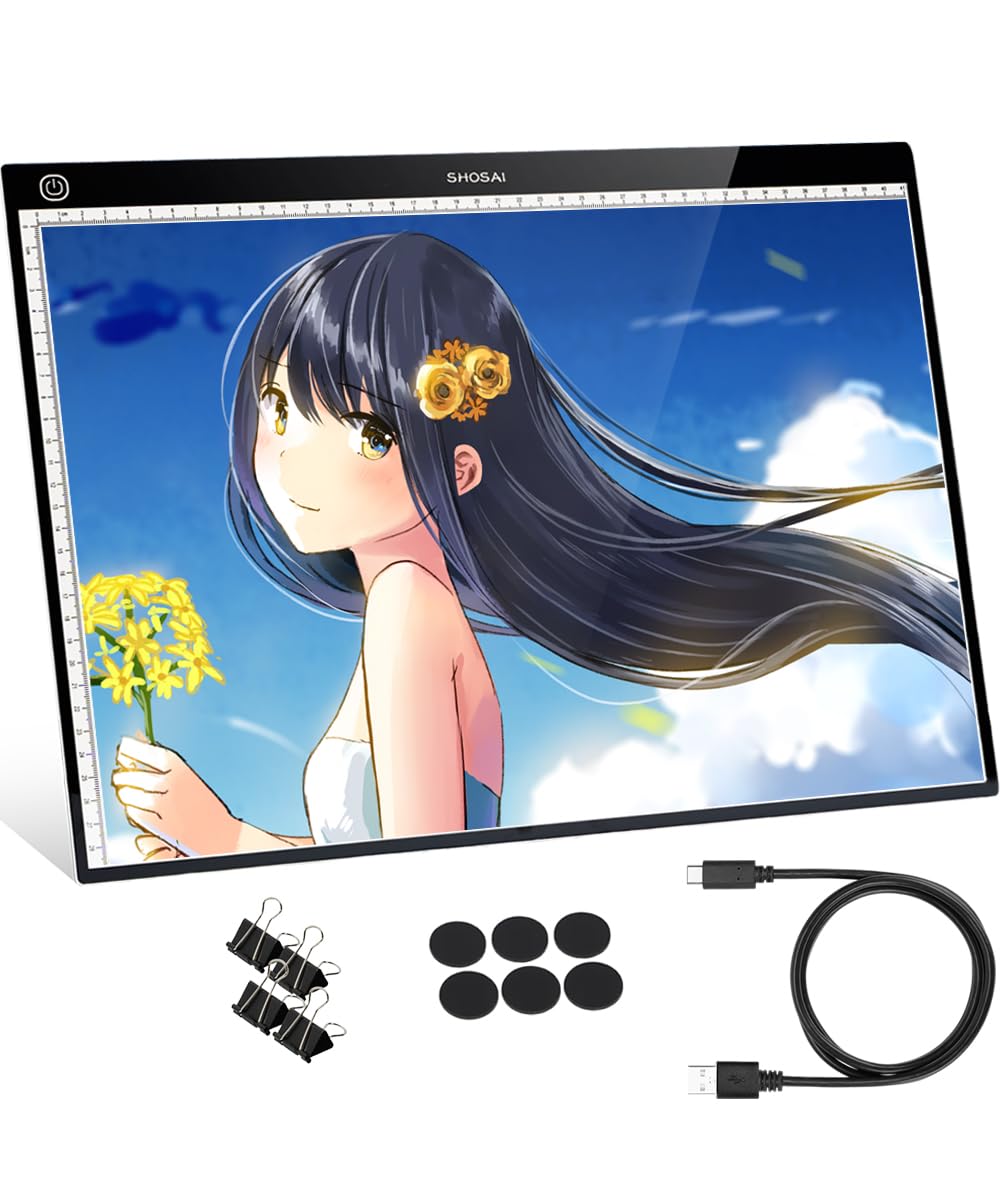 Takusai Tracing Table A3 Recommended by Teacher Waharuka Kina LED Lightweight Thin Light Box Stepless Dimming Light Table