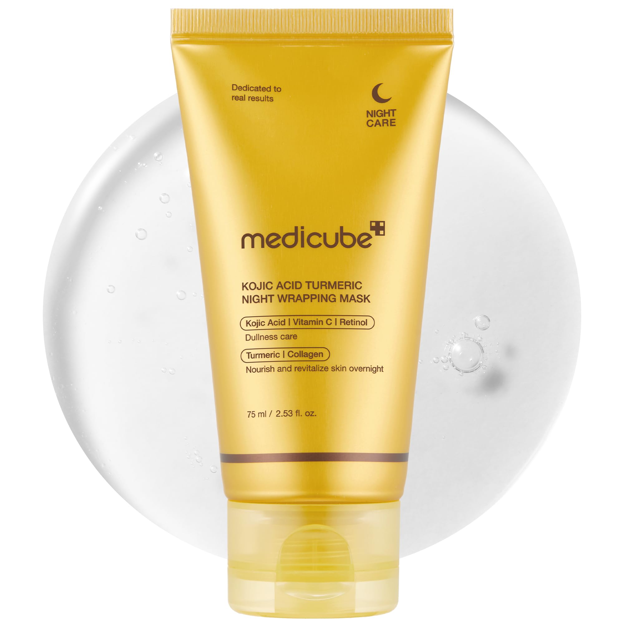 Medicube Cod Turmeric Night Wrap Mask Termeric Coric