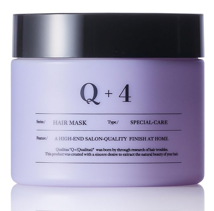 【Weekly 2x Treat Care】Q+ Qualitas Hair Mask Salon Exclusive Damage Repair Treatment Rinse-off Hair Treatment Fruity Floral Scent 250g