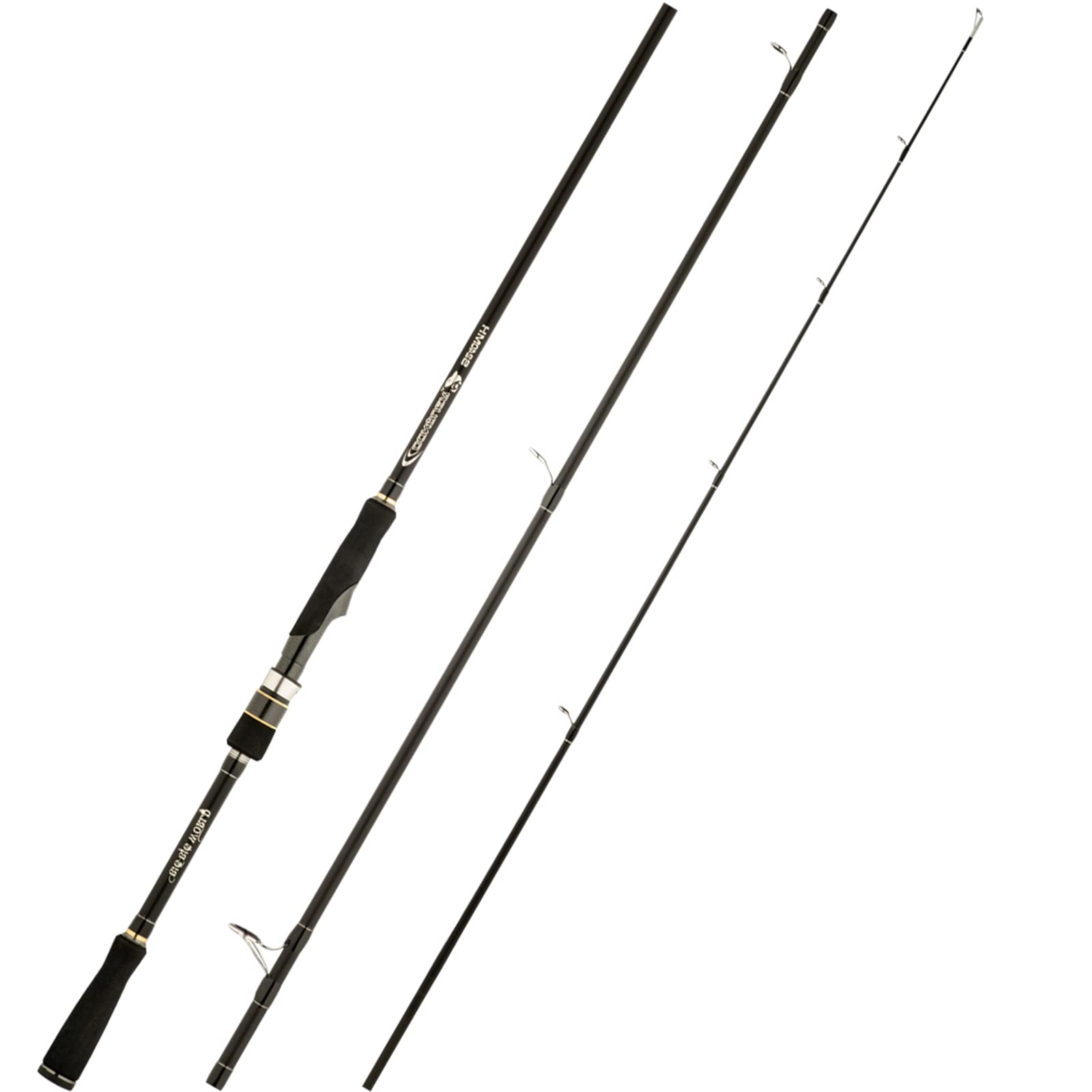 Radiance Sea Bass Rod, Spinning Rod, Fishing Rod, Lure Rod, Ultra Lightweight, Portable, Long Casting Rod, 5.9 ft (1.8 m), 6.9 ft (2.1 m), 8.4 ft (2.4 m), 8.9 ft (2.7 m), All-Purpose Rod Conquer S703MH(2.1m)