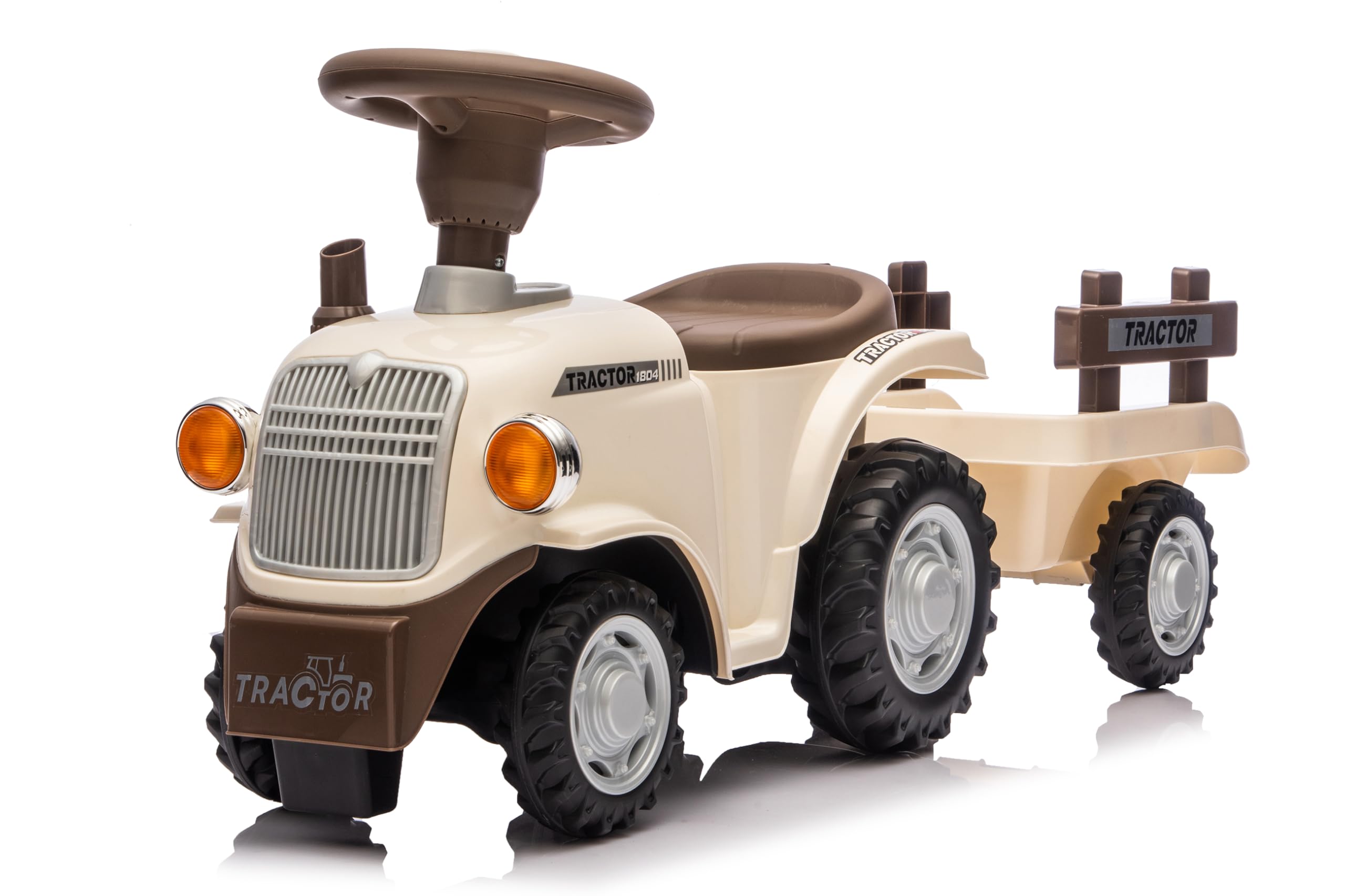 AIJYU TOYS Foot Tractor Ride-on Toy, Working Car, Playing in Sandboxes, Parks and Sandboxes, Heavy Machinery, Work Car, Foot Toy, For Kids, Vehicle Toy, Gift