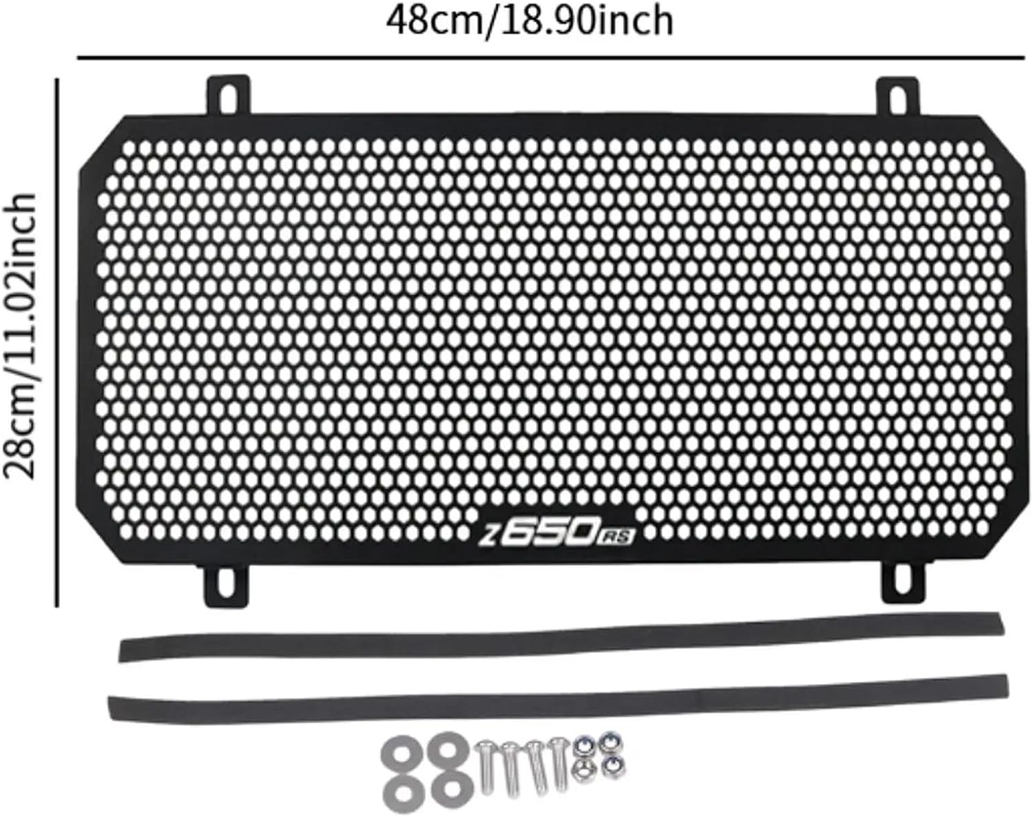Защита решетки радиатора мотоцикла Z650 2024 2025 650 Z650RS Простая установка, Профессиональная замена, защита сердечника радиатора мотоцикла =, фото 8