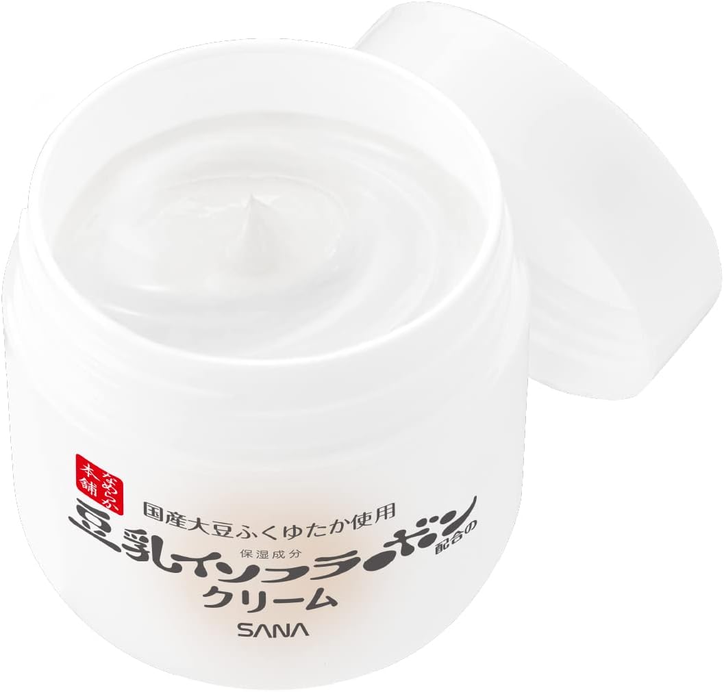 Крем Smooth Honpo Cream с изофлавонами соевого молока высокой чистоты (увлажняющий ингредиент) Не содержит отдушек, красителей и минеральных масел. Фукуютака из сои домашнего приготовления (увлажняющий ингредиент) 50 г (х 1), фото 3