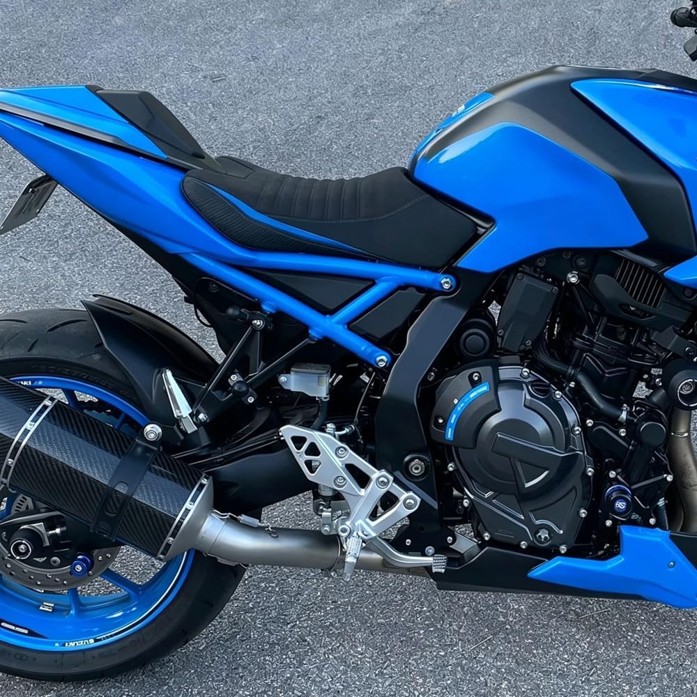 ДЛЯ GSX-8S GSX8R 2026 GSX-8R GSX8R GSX8S 2026 2025 2024 2023 [товары параллельного импорта] | GSX-8TT gsx8tt 2026 2025 Брызговик задней крышки, защита от брызг (с рисунком из углеродного волокна) для велосипеда, фото 5