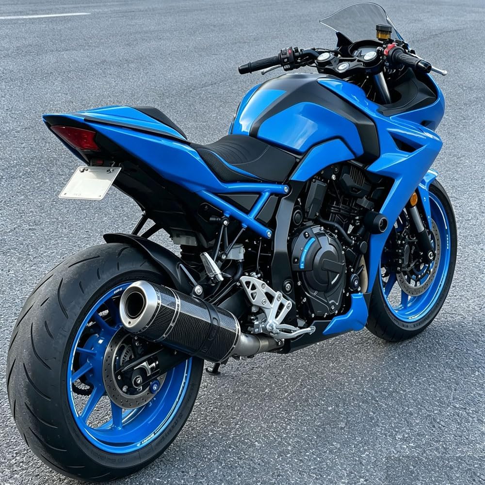 ДЛЯ GSX-8S GSX8R 2026 GSX-8R GSX8R GSX8S 2026 2025 2024 2023 [товары параллельного импорта] | GSX-8TT gsx8tt 2026 2025 Брызговик задней крышки, защита от брызг (с рисунком из углеродного волокна) для велосипеда, фото 7