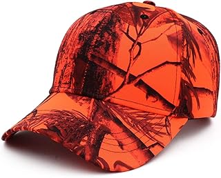 ブレイズオレンジ ヘラジカ 野球帽 木の枝リアルツリー 狩猟用キャップ オレンジ フリーサイズ 並行輸入品 [並行輸入品]