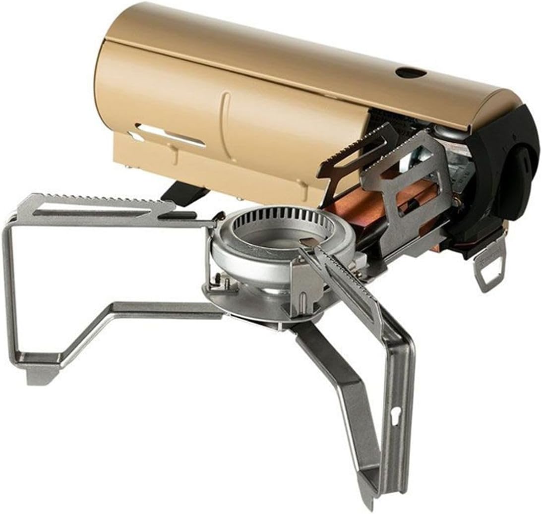 Горелка Snow Peak Home & Camp Khaki GS-600KH, кассетная, складная, для предотвращения чрезвычайных ситуаций, фото 10