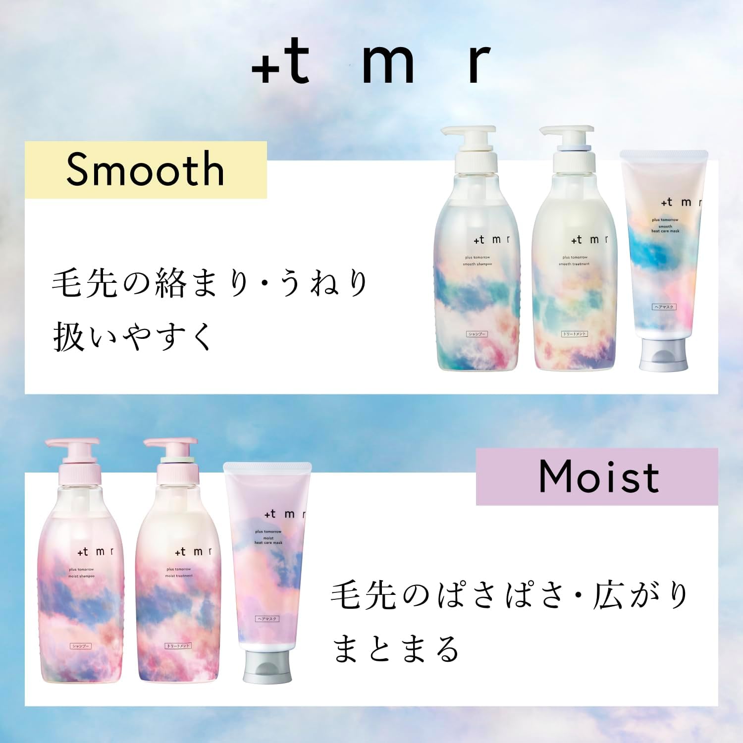 Plastomorrow +tmr Smooth Heat Care Mask, Маска для волос, 5,2 унции (145 г) + Пробоотборник, Восстанавливает поврежденные волосы, Протеиновое защитное покрытие, Защита от завивки, Ополаскиватель, Поврежденные волосы, фото 7