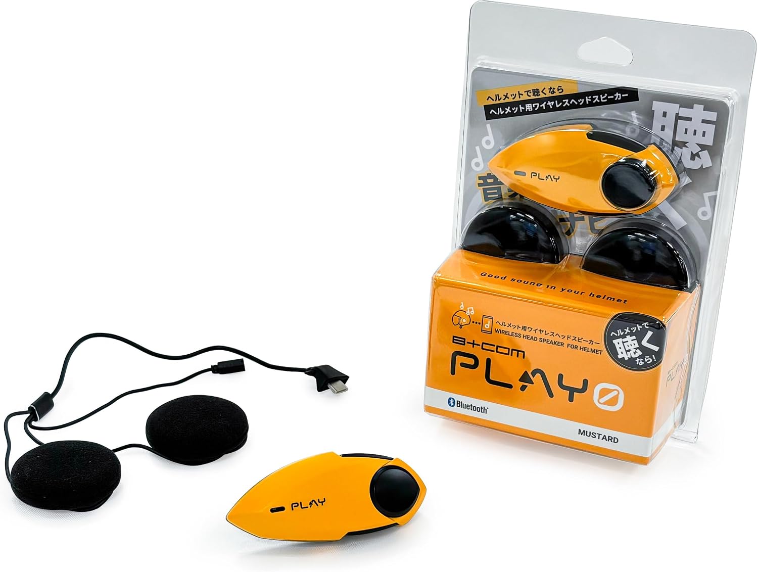 SYGN HOUSE 00083047 Мотоциклетный беспроводной громкоговоритель Signhouse Bluetooth Solo Модель B + COM PLAY ZERO Матовый черный 1) Матовый черный B + COM PLAY ZERO, фото 2