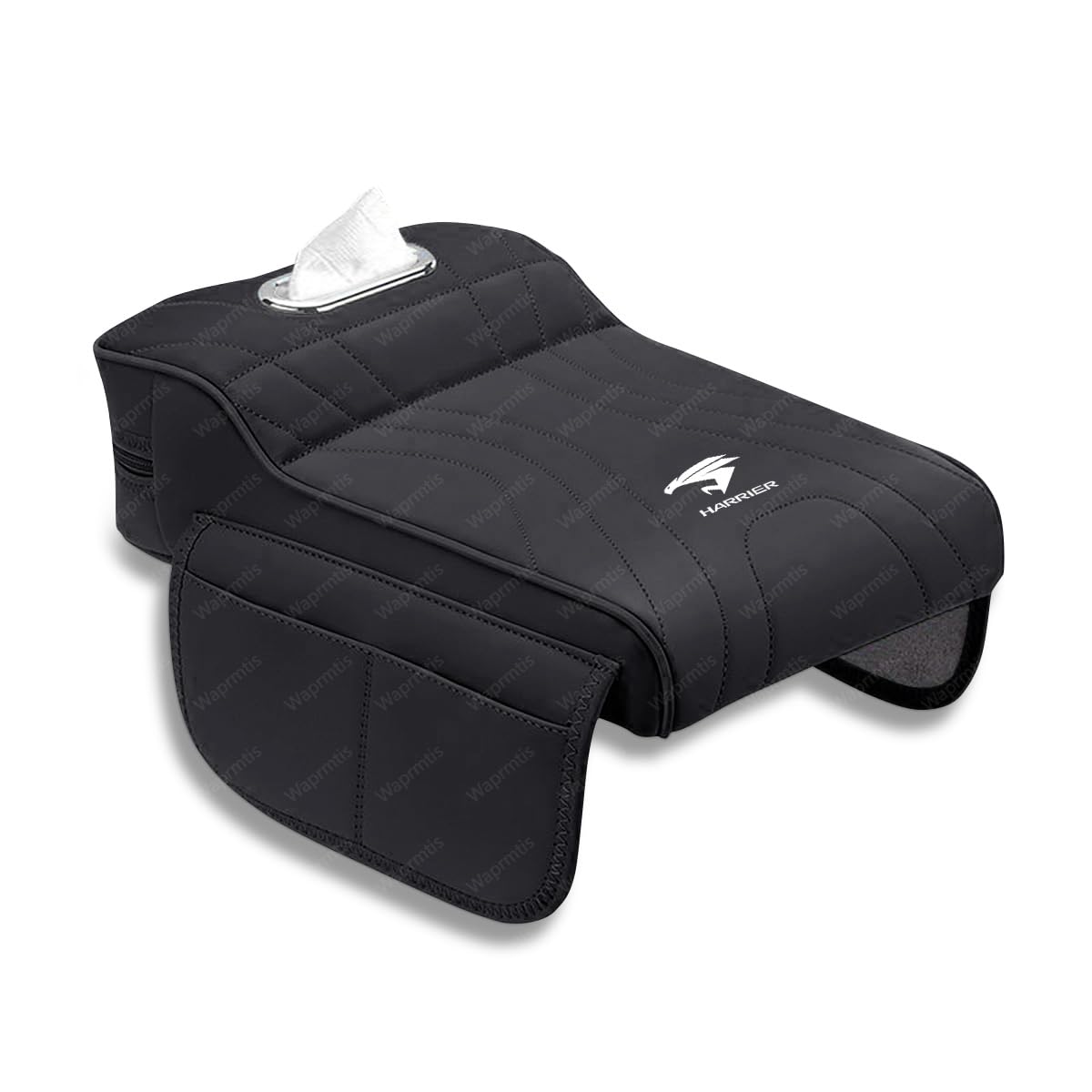 Harrier Armrest, Car, Console Box, Cushion, Console, Armrest, Harrier 30 Series, 60 Series, 80 Series, Car Armrest, Console Box Pad, Hand Rest, Convenient, Universal, Easy Installation, Reduces Black Harrier