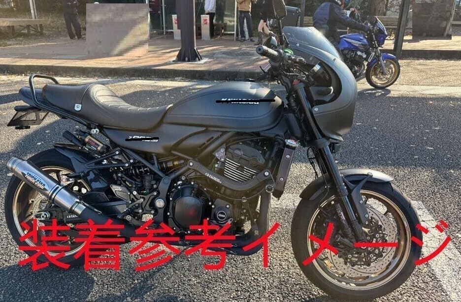 Автомобиль, соответствующий требованиям KKM, модель Z900RS z900rs cafe 2018-2026, комплект переднего крыла с длинным хвостом и разрезом, M.F.S. Глянцевый черный [товары параллельного импорта], фото 4