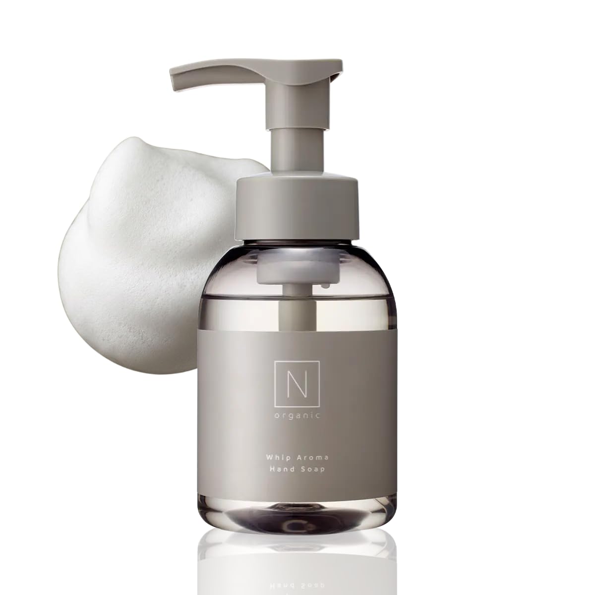 N organic HOME Hand Soap, Whip Aroma Hand Soap, Moisturizing, Skin Straightening, Glossy, Sweet Citrus Scent, 11.8 fl oz (350 ml), N Organic 本品(350mL)