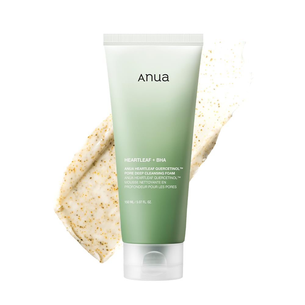 ANUA (アヌア)ドクダミポアディープクレンジングフォーム 150ml 洗顔 毛穴黒ずみケア メイク落とし 敏感肌 乾燥肌 混合肌 heartleaf cleansing foam スキンケア 洗顔韓国 韓国コスメ【公式・正規品】 ドクダミポアディープ 150ml