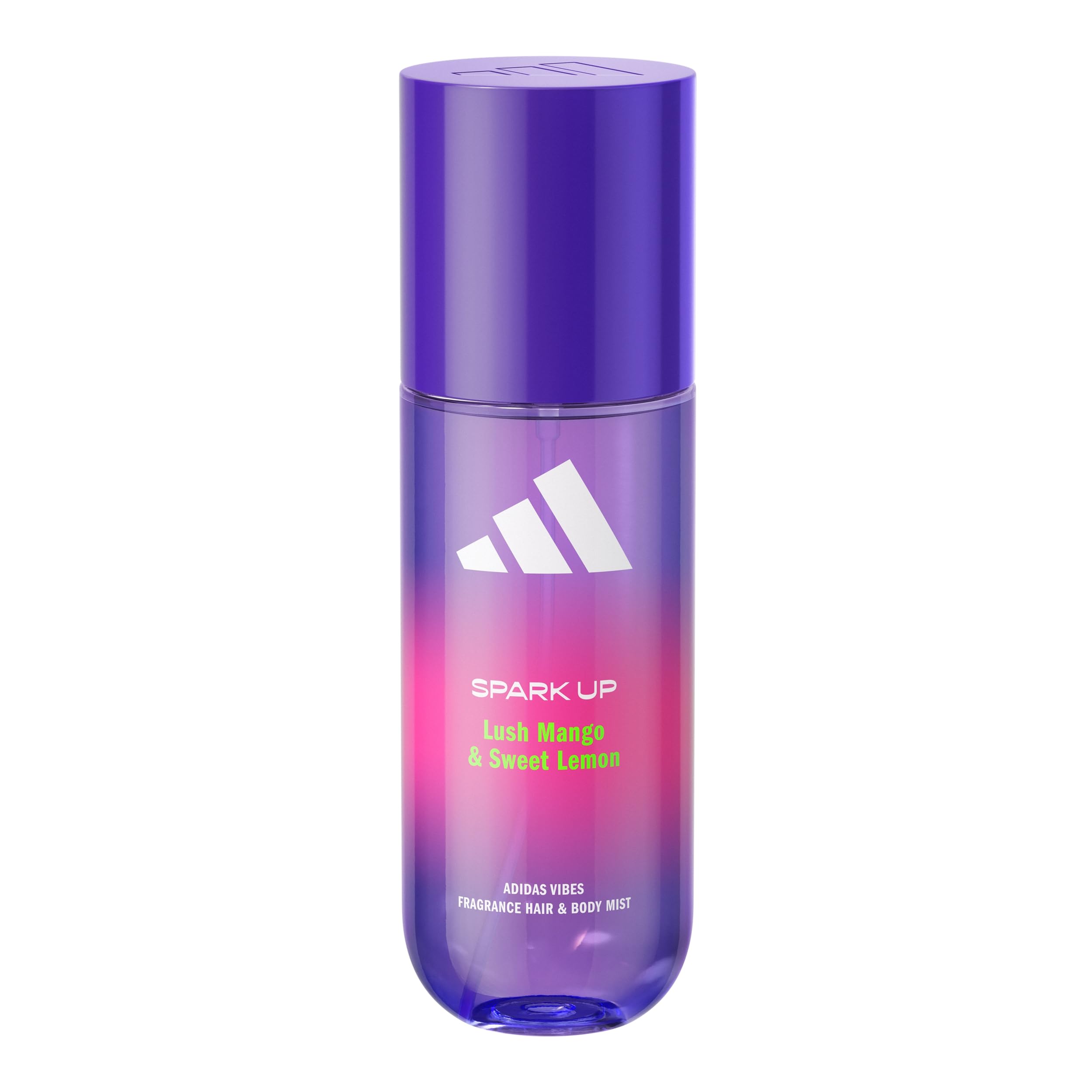 adidas (アディダス) バイブス ヘア ＆ ボディミスト Spark Up [ スパークアップ ] 150ｍL メンズ レディース ヘアミスト フレグランス 香水 フレグランスミスト 【 フローラルフルーティの香り 】SPARK UP [ スパークアップ ] 【ヘア&ボディミスト】150mL