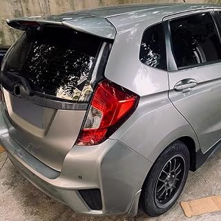 HABERZHU適合車種：ホンダ フィット GK系 2015-2020自動車 リアウイング カー用外装 パーツ アクセサリーABS 樹脂製星明り銀（ライト付き）1枚