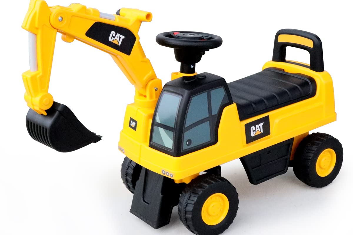 662 (YELLOW) Riding Toy, Excavator, Working Car, Riding Toy, Children's Vehicle, Indoor Toy