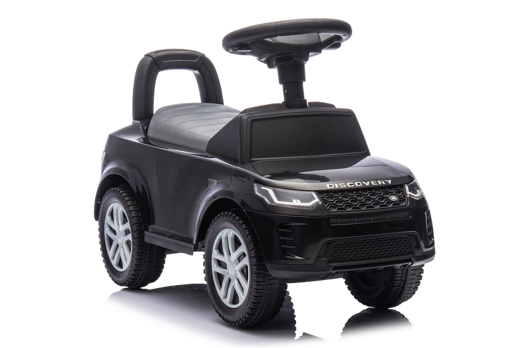 THREE STONE 足けり乗用玩具 ランドローバー ディスカバリー RAND ROVER DISCOVERY 足けり 乗用玩具 押し車 子供 乗れる 玩具 車 乗り物おもちゃ 子供向け (ブラック)
