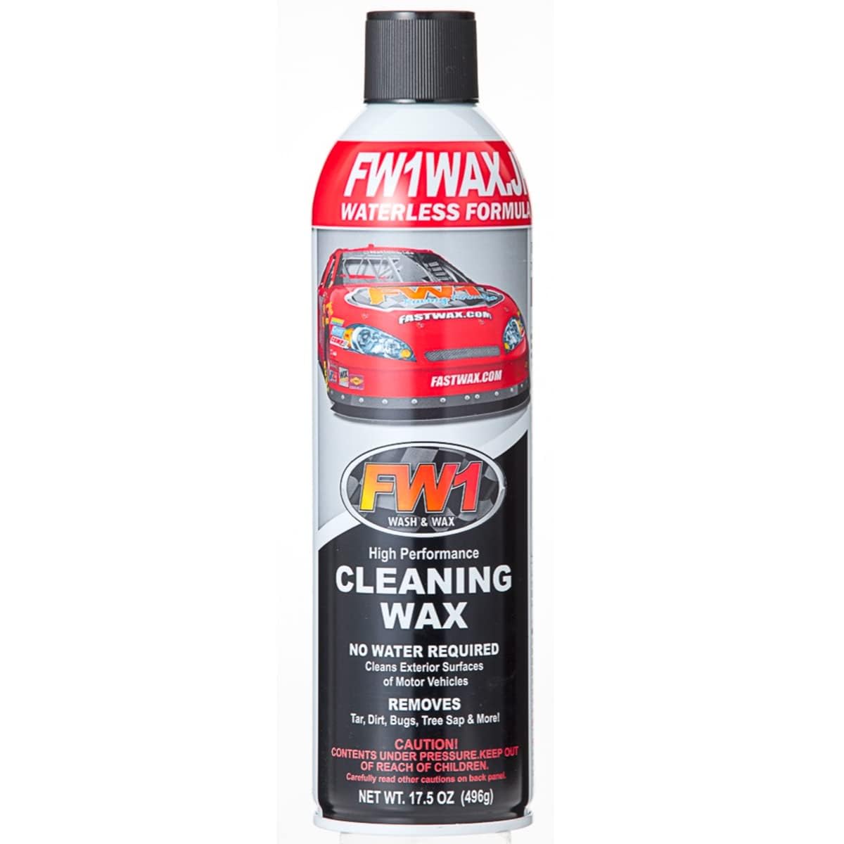 FW1 No-Water Car Wash Car Wax Spray - Water Repellent & Gloss Enhancer 517 mL Single Item 1本