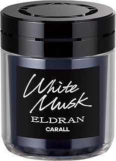 CARALL(カーオール) 晴香堂 車用 芳香剤 エルデュラン ライザー ゲル ホワイトムスク 160ml ジェル ボトル 3563