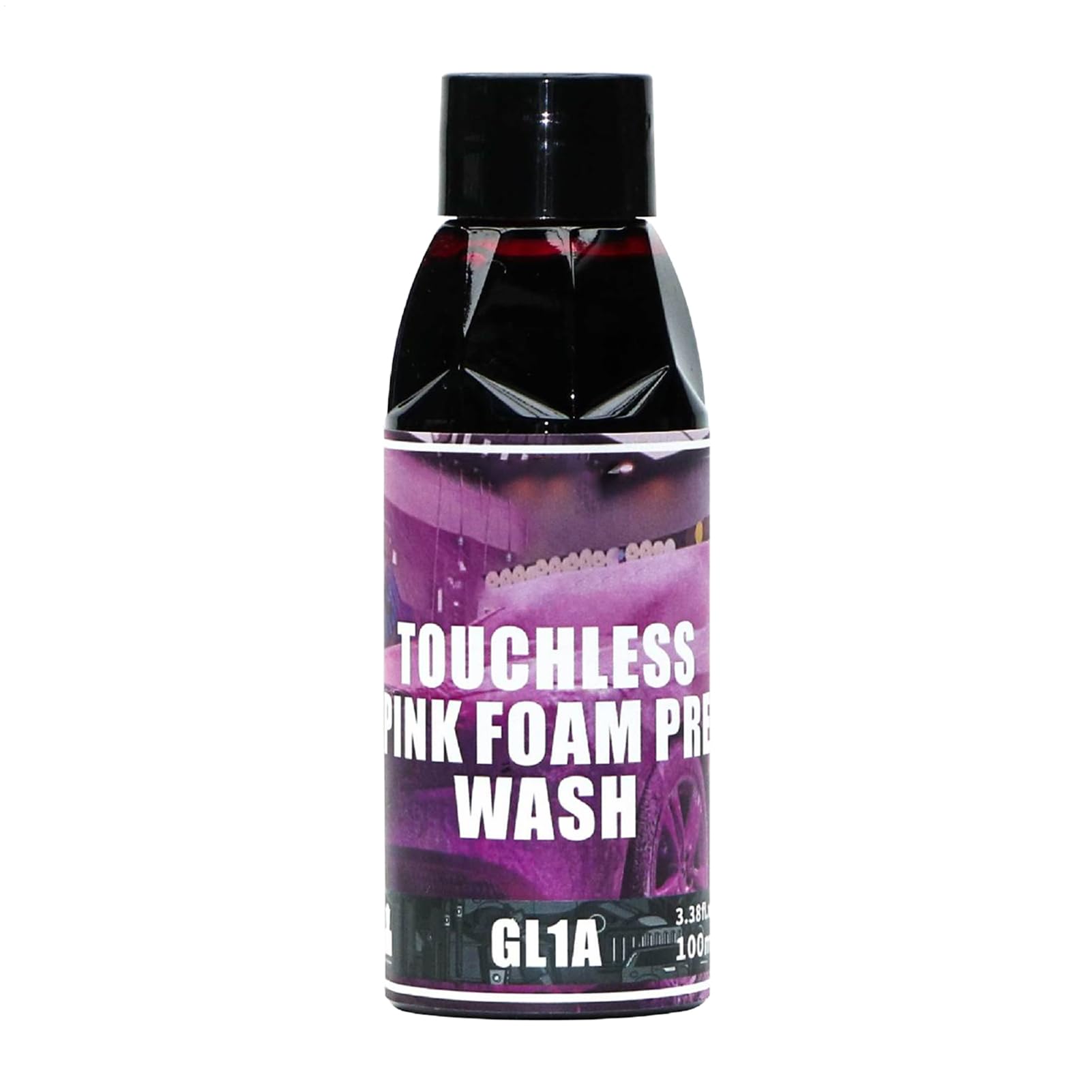 Pink Foaming Auto Wash Soap - Car Shampoo for Auto Detail, High Foaming Deep Wash Cleaning Shampoo | Car Wash Shampoo, Detergent Soap for Car, Truck, Motorcycle Detergent Soap Details and Detergent