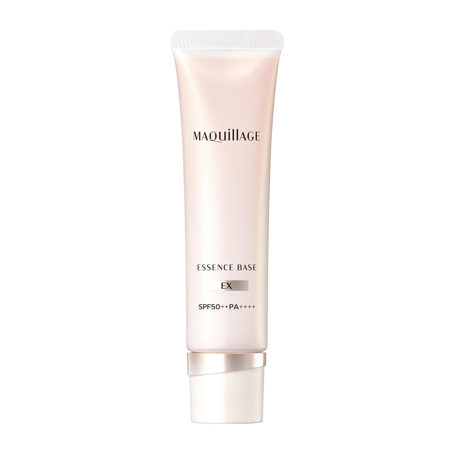 MAQUILLAGE Essence Base EX Pure Ivory 30g SPF50+・PA++++ | Makeup Primer Beauty Essence | Cream Type | White Floral and Citrus Fragrance | Gloss, Transparency, Makeup Hold, Skincare | Shiseido