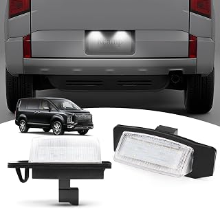 北澤商事 三菱 デリカD5 LED ライセンスランプ CV1W CV2W CV4W CV5W ナンバー灯 車種専用 車検対応 DC12V 2個セット | ekクロス B34W B35W B37W B38W アウトランダー CW4W CW5W CW6W GF7W GF8W 高輝度 ホワイト 省エネ 高耐久 純正交換 取付簡単(Mitsubishi Delica D5 H26.9〜)