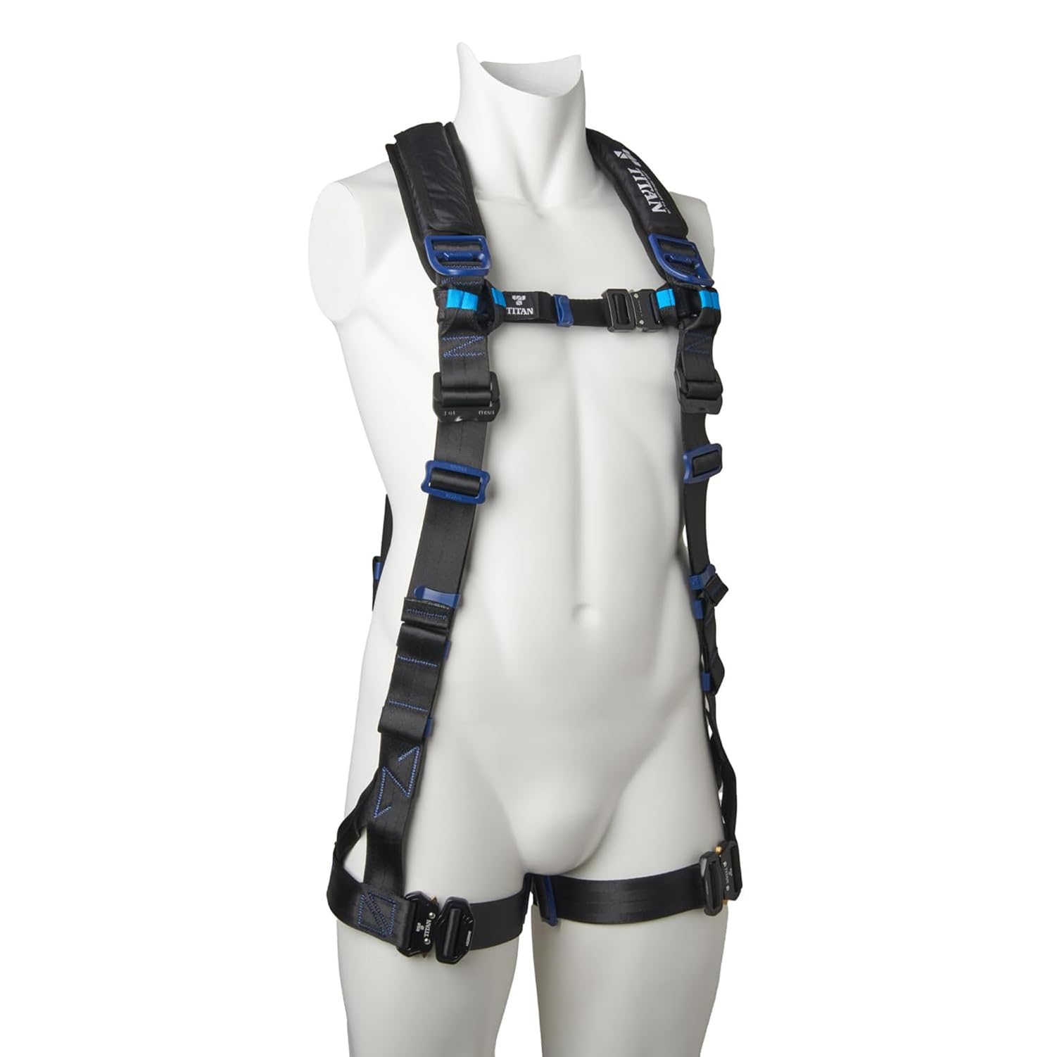 Titan Panga Harness, Horizon, PAHN-10A-BL-M, (M Size/Thigh Horizontal Type/New Standards/Back Cushion) bl (black) M