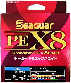 シーガー(Seaguar) PEライン シーガー PE X8 エックスエイト (マルチ/ピッチカラーチェンジャー/万鮪)シリーズ マーキング付 超高強力ポリエチレン繊維 IZANAS使用 8本組 ルアー ジギング キャスティング 船