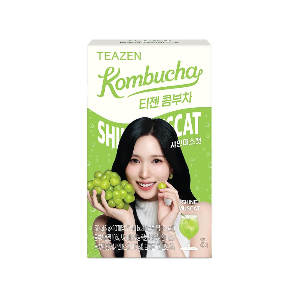 【TEAZEN】TEAZEN Kombucha 50g (5g×10pieces) Shine Muscat