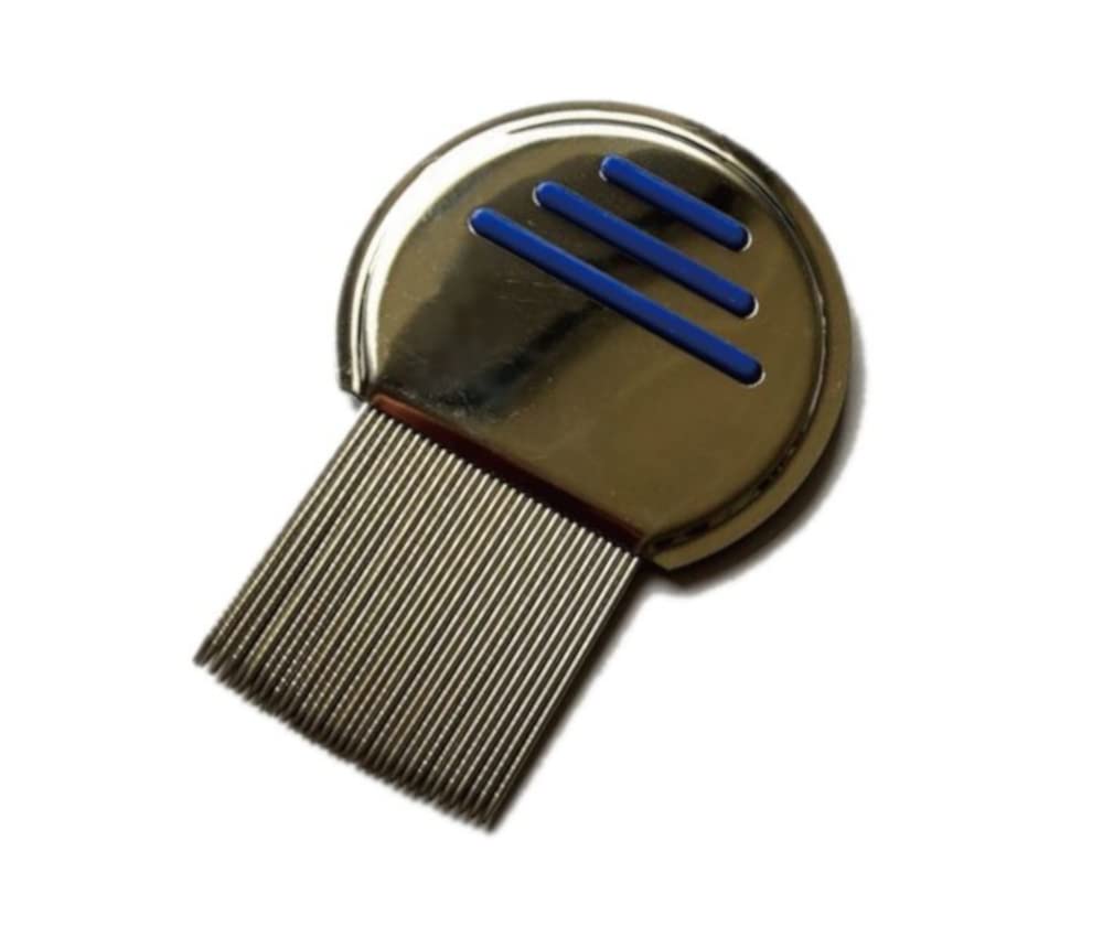 Beatus Safely Remove Lice and Nits Without Chemicals - Lice Removal Comb! Purpose-Specific Set! (Blue 1 pc) 1 x Blue