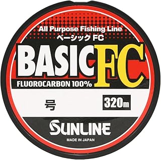 サンライン(SUNLINE) ベーシックFC 320m フロロカーボン クリア 各種