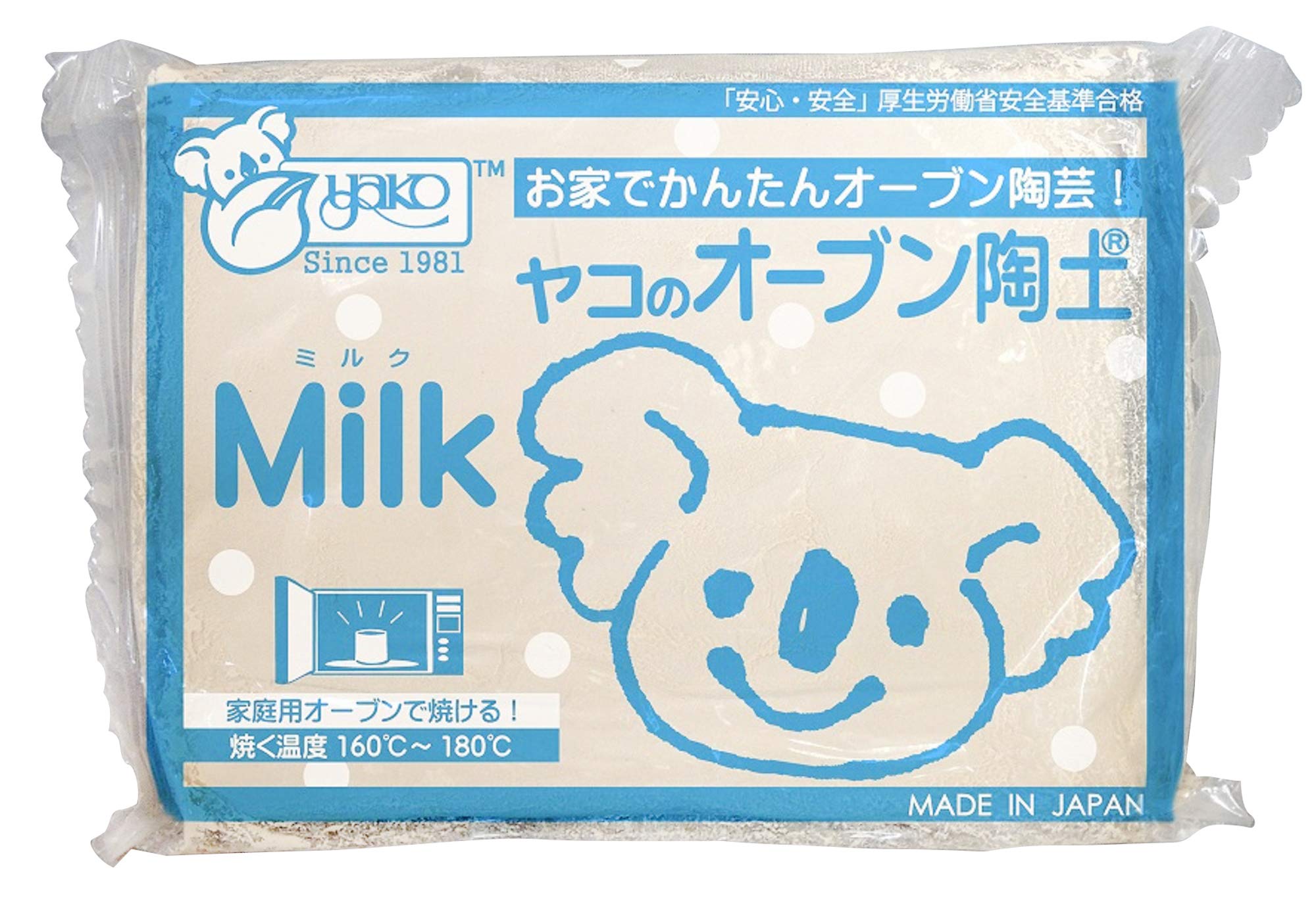 Yako Milk Oven Clay, 14.1 oz (400 g) Single Item