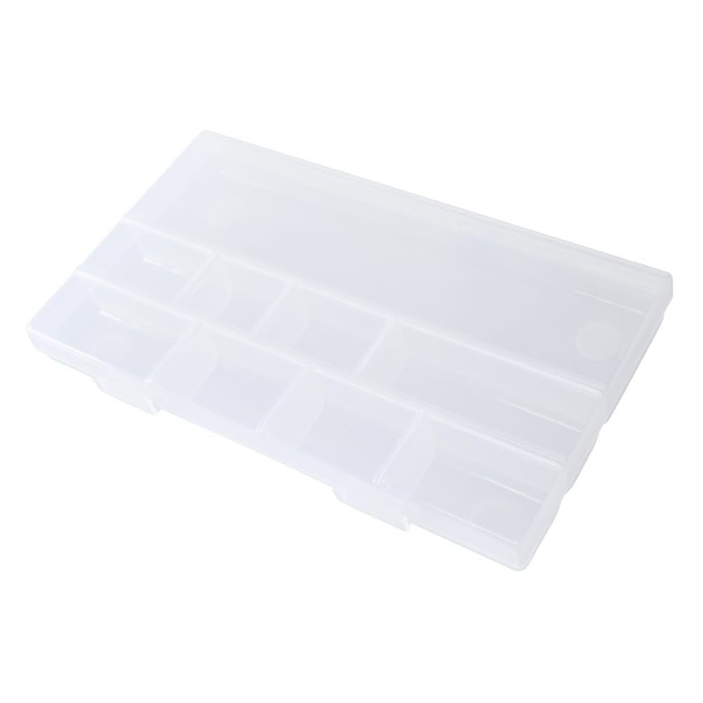 ON-beauty NINE Pin Case, PP Pin Comb Clip Storage Case, Clear Type, Organize Organization, Compact, Simple, Basic, Easy to Open, One-touch Type, Anti-Slip, For Commercial Use, Professional, Beauty