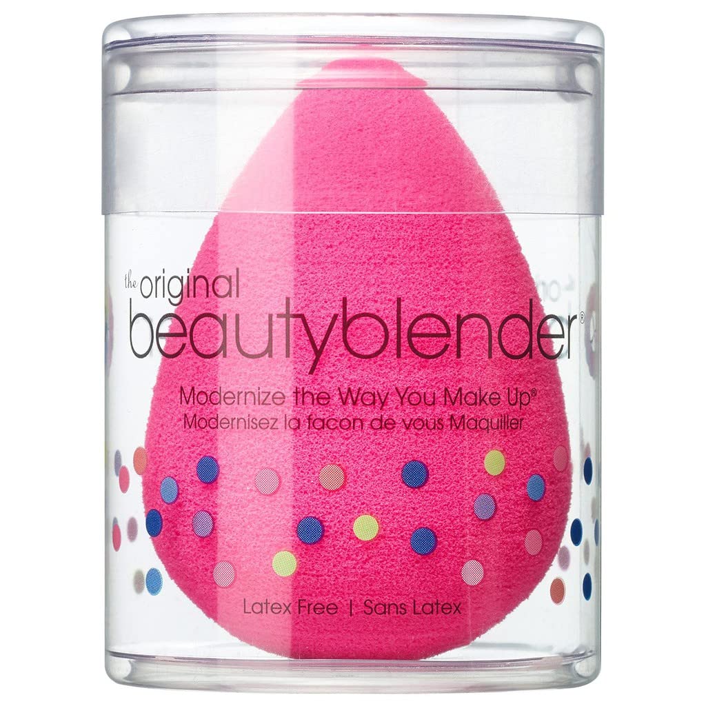 MELODINE Professional Pink Makeup Sponge Beauty Blender Face Makeup Lightweight Face Sponge Puff - (Pack of 1)