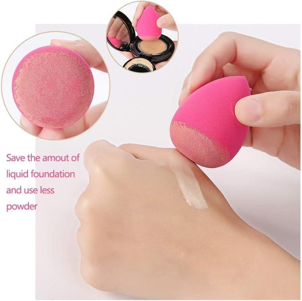 Профессиональный розовый спонж для макияжа MELODINE Beauty Blender Face Makeup Легкий спонж для лица Puff - (1 упаковка), фото 6