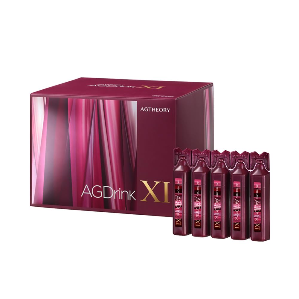 AXXZIA Axissia Age Theory AG Drink XI 0.8 fl oz (25 ml) x 30 Nutrition Support Drinks Collagen Mangostein Collagen Peptide Nutrition Drink Beauty