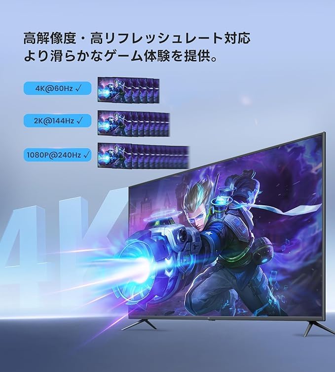 HDMI-разветвитель avedio links, 4K@60 Гц, 1 вход, 2 выхода, разрешение HDCP2.2, Функция разделения звука, HDMI-разветвитель, Поддерживает оптический цифровой, коаксиальный, 0,1 дюйма (3,5 мм) Аудиовыход, 7,1-канальный 4K при 60 Гц, 1 вход, 2 выхода, фото 6