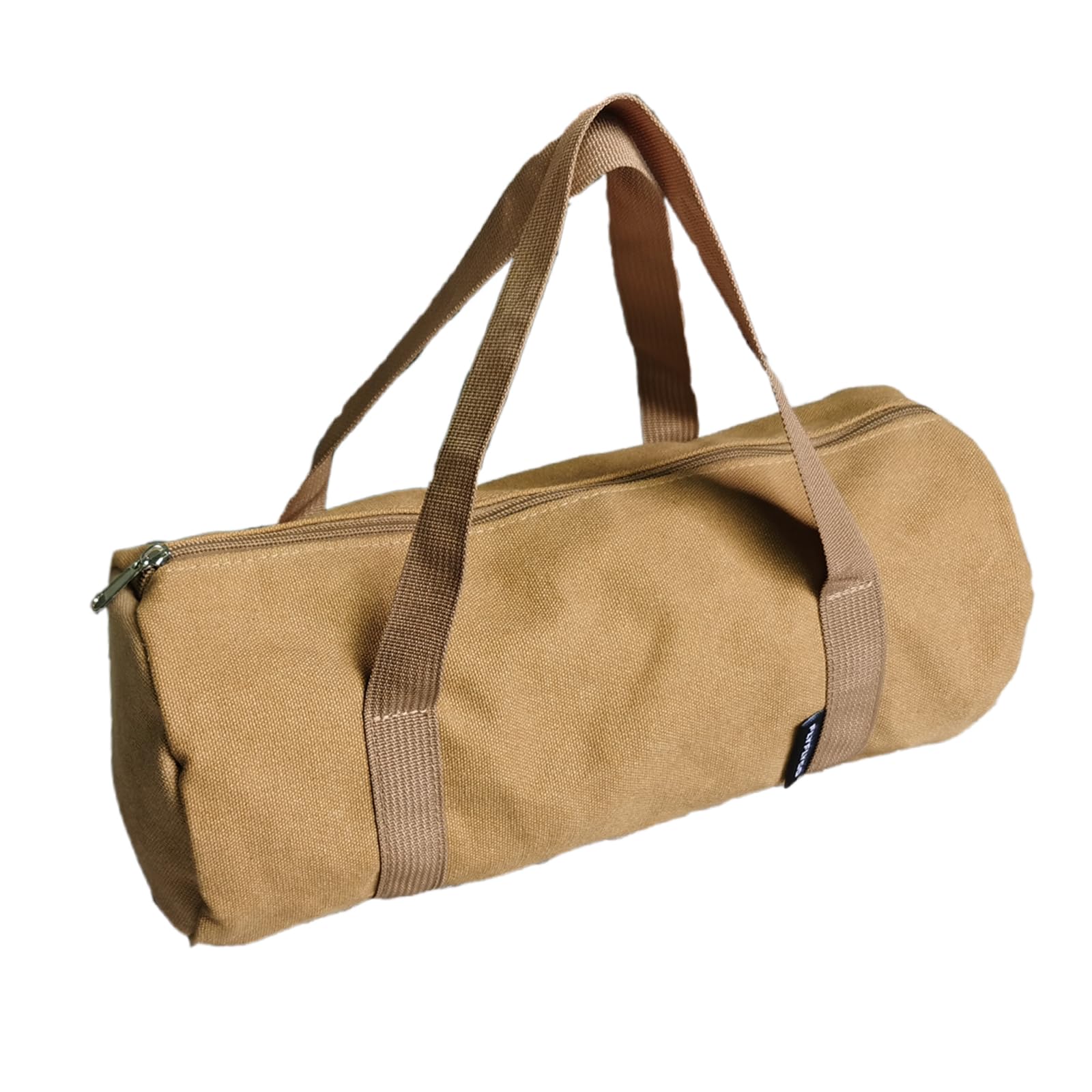 FLYFLYGO Peg Bag, Peg Case, Canvas Fabric, Large Capacity, Tool Storage Case for Camp Hammers and More (Canvas Peg Bag, Length 45 cm) Canvas peg bag length 45cm