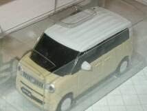Suzuki Wagon R Smile SUZUKI WAGON R SMILE Откидной образец цвета автомобиля Mini Car Шифон Слоновая кость x Белый 2 тона, фото 7