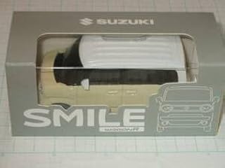 スズキ ワゴンR スマイル SUZUKI WAGON R SMILE プルバックカー カラーサンプル ミニカー シフォンアイボリー×ホワイト 2トーン
