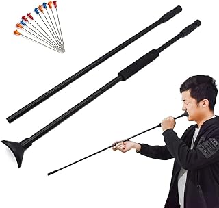吹き矢 矢 ダート ブローガン用ダーツ ダーツとダーツクイバー付き 取り外し可能 アウトドア 狩猟用 初心者 ストレス解消 (パッケージ1)